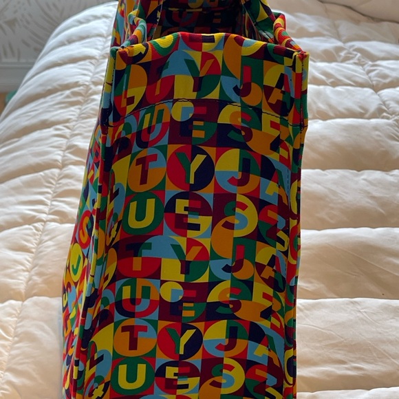 Jacques Folty Colorful Logo Tote Bag - Picture 5 of 7